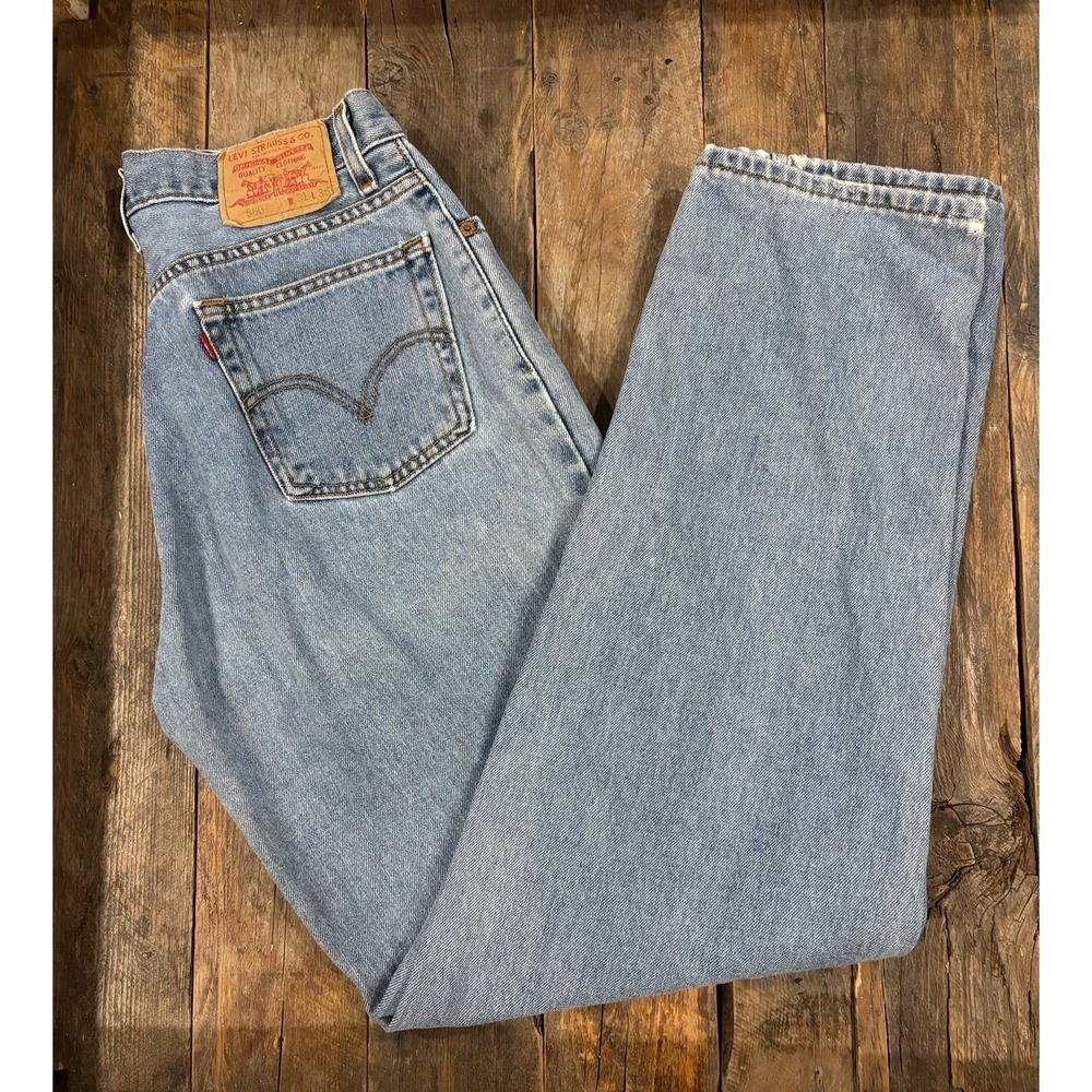 Levi's 560 Mens Comfort Fit Straight Leg Jeans Light Wash 31x36